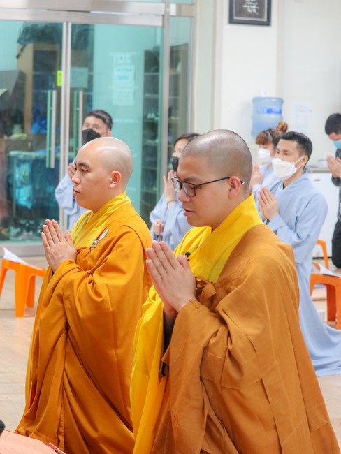 The Vesak great ceremony at Duoc Su Temple, Incheon City, South Korea